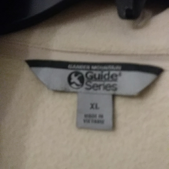 Full Zip Mens Fleece Jacket XL Guide Series - Picture 4 of 7